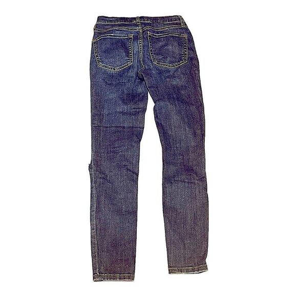 Free People Distressed Denim Jeans Size 26 - Picture 2 of 10